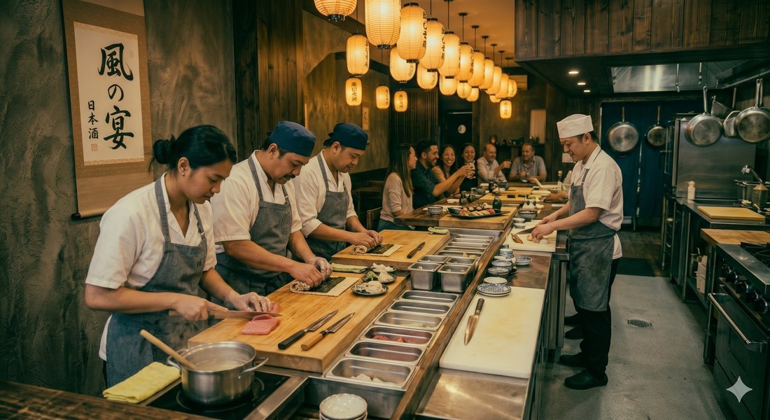 Sous-chef Yuki Sato